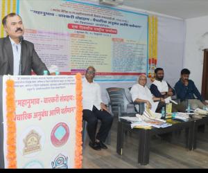 संत साहित्याच्या केंद्रस्थानी मानवतावाद -डॉ. विजयकुमार फड 